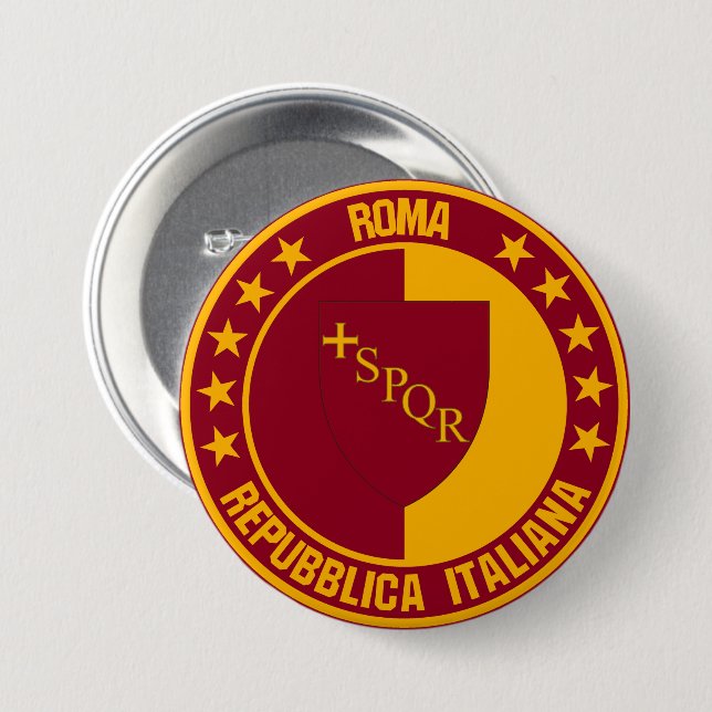 Rome                                               button (Front & Back)