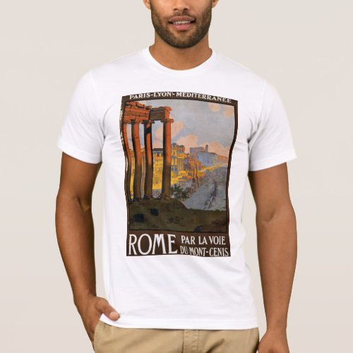 Rome by the Mont Cenis Express T_Shirt