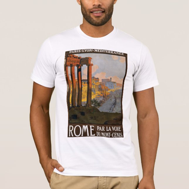 Rome by the Mont Cenis Express T-Shirt (Front)