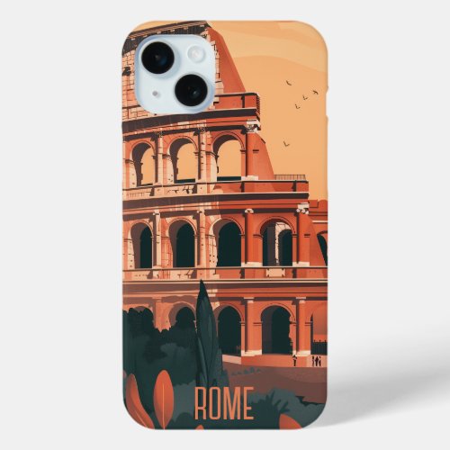 Rome iPhone 15 Plus Case