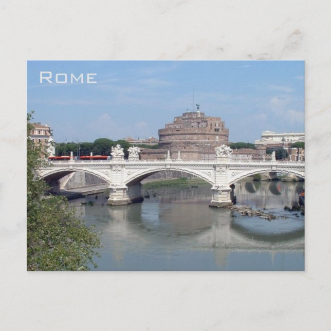 Rome - Castel Sant Angelo Postcard (Front)