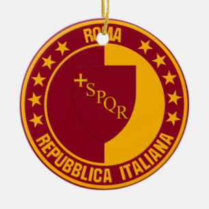 Rome ceramic ornament