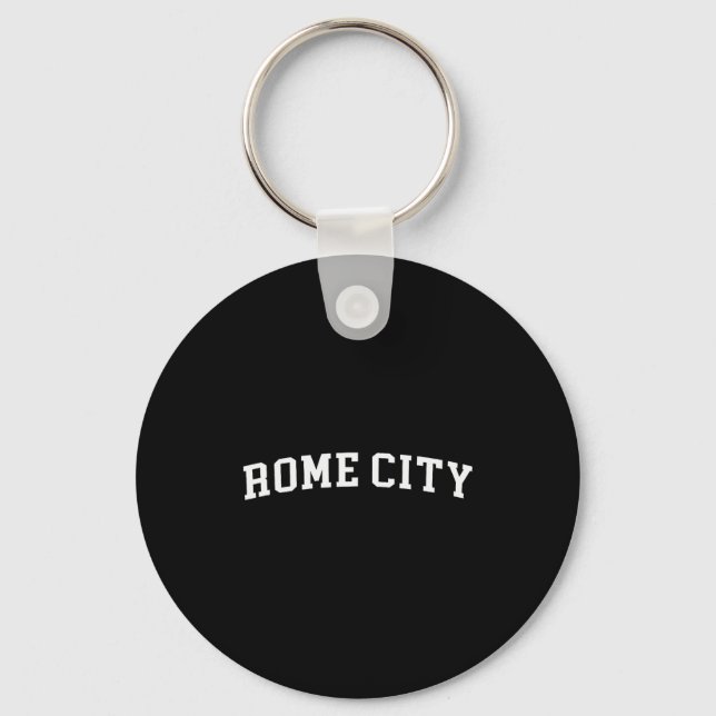 Rome City  Keychain (Front)