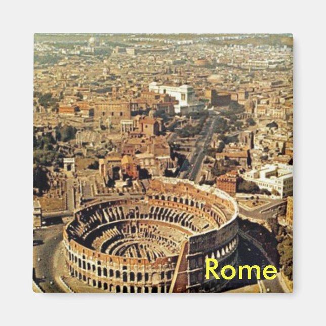 Rome coloseum magnet (Front)