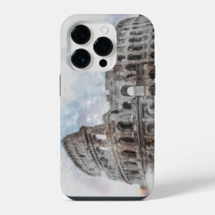 Rome Colosseum iPhone Case – Vintage Travel Art