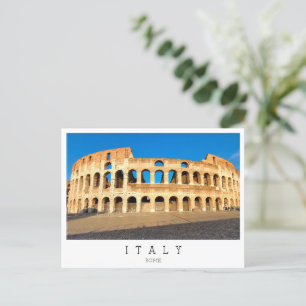 Rome, Colosseum, Italy Postcard