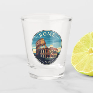 Rome Colosseum Italy Shot Glass