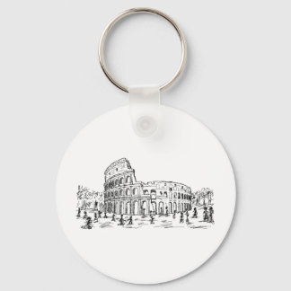 rome colosseum keychain