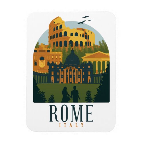 Rome Colosseum Vintage  Magnet