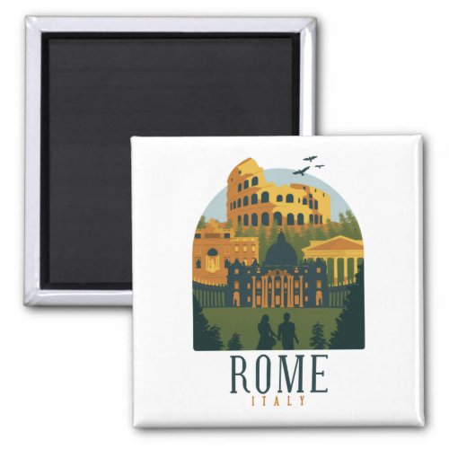 Rome Colosseum Vintage  Magnet