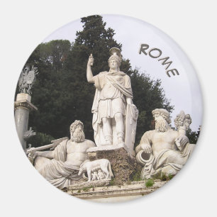Rome Cust. Text Magnet