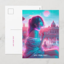 Rome | Ethereal Retrowave VaporWave Custom Text