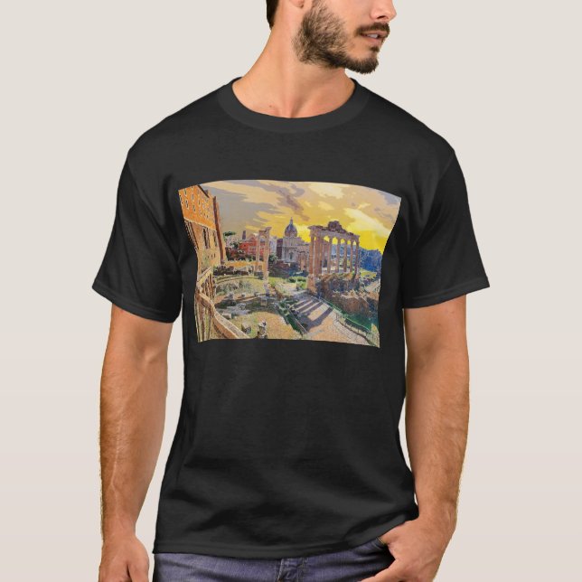 Rome Forum Romanum Architecture Italy #3  T-Shirt (Front)