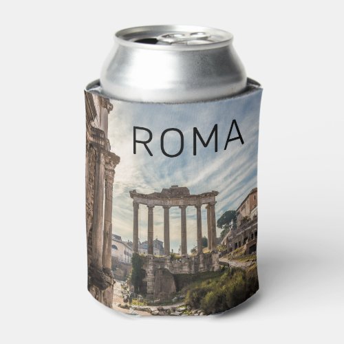 Rome Forum Romanum Italy Holiday Souvenir Can Cooler