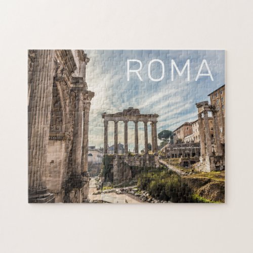 Rome Forum Romanum Italy Holiday Souvenir Jigsaw Puzzle