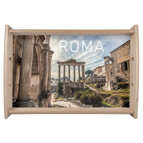 Rome Forum Romanum Italy Holiday Souvenir Serving Tray