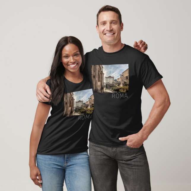 Rome Forum Romanum Italy Holiday Souvenir T-Shirt (Unisex)