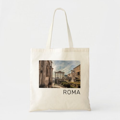 Rome Forum Romanum Italy Holiday Souvenir Tote Bag