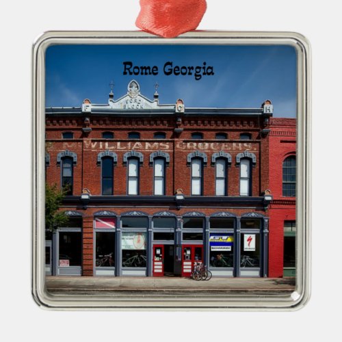 Rome Georgia Metal Ornament