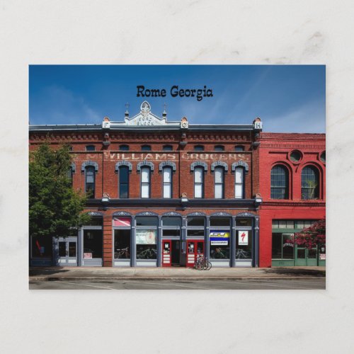 Rome Georgia Postcard