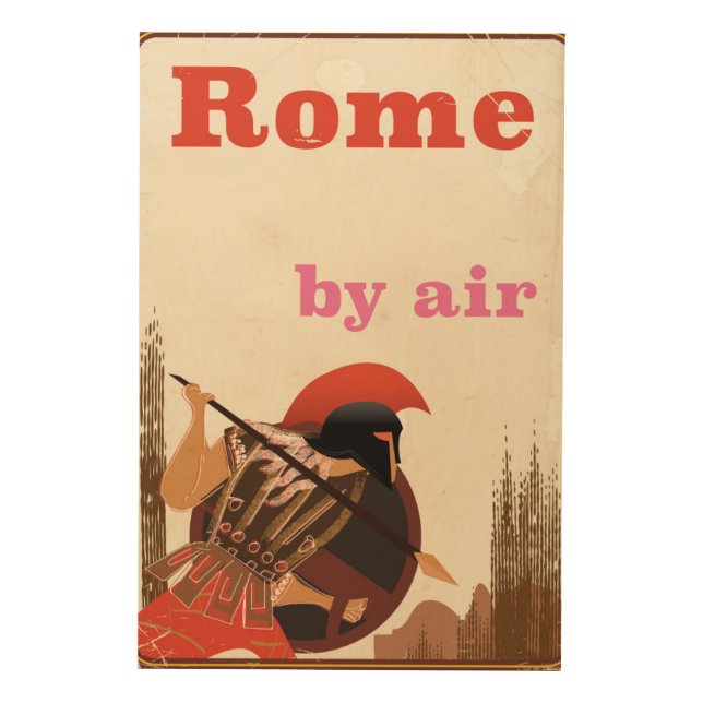 Rome Gladiator air travel poster (Front)