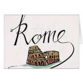 Rome Hand Lettered Design (Front Horizontal)