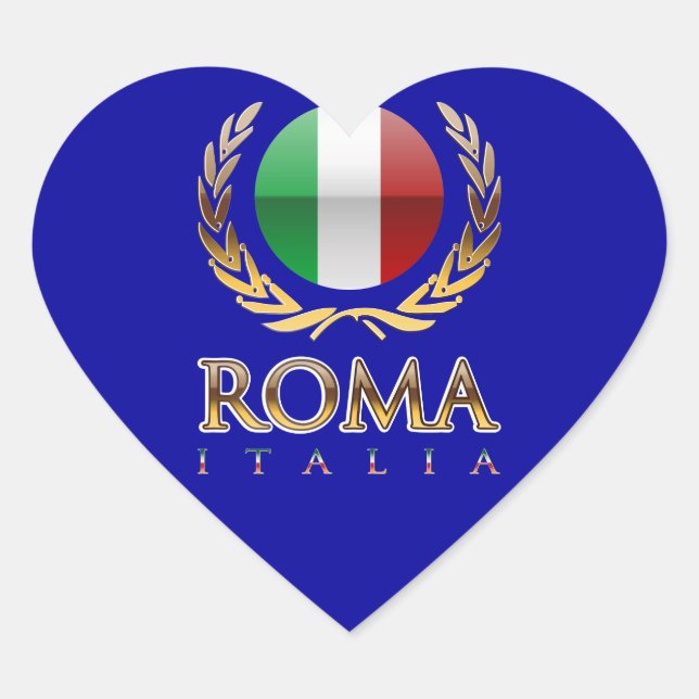 Rome Heart Sticker (Front)