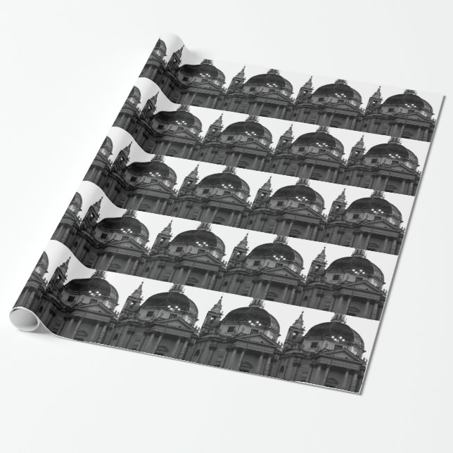 Rome Historical Travel Wrapping Paper (Unrolled)