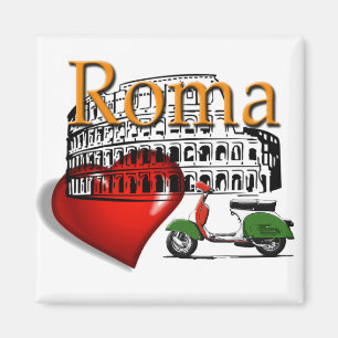 Rome in my Heart Magnet