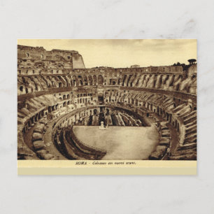 Rome, Inside the Colosseum Postcard