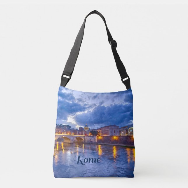 Rome Italy Beautiful Crossbody Bag (Front)