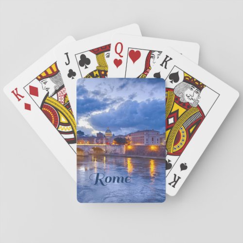 Rome Italy Beautiful Poker Cards