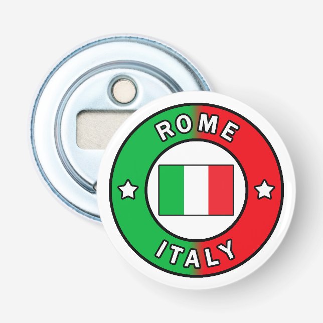 Rome Italy Bottle Opener (Front)