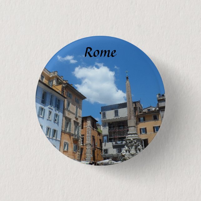 Rome, Italy Button (Front)