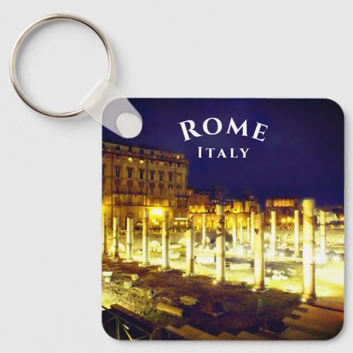 Rome Italy  Caesars Forum Keychain