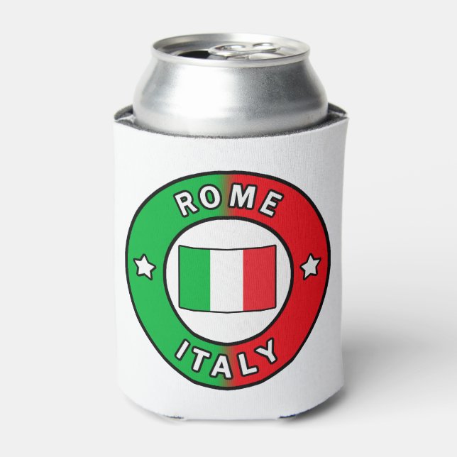 Rome Italy Can Cooler (Can Front)