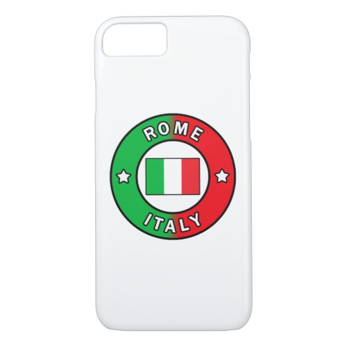 Rome Italy iPhone 87 Case