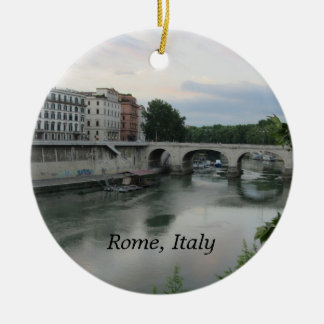 Rome, Italy Ceramic Ornament