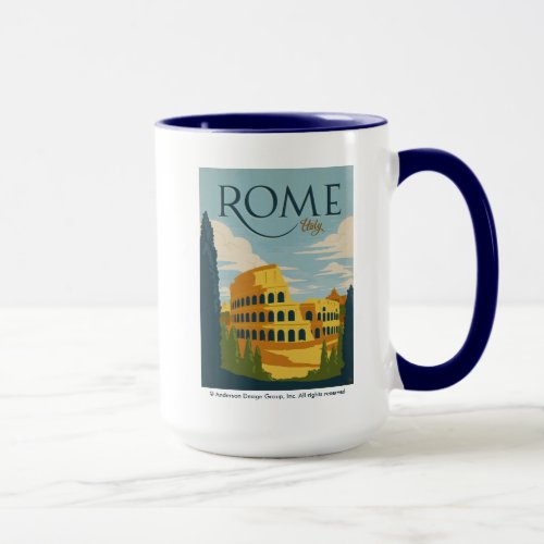 Rome Italy Colosseum Mug