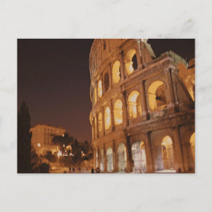 Rome Italy Colosseum Postcard