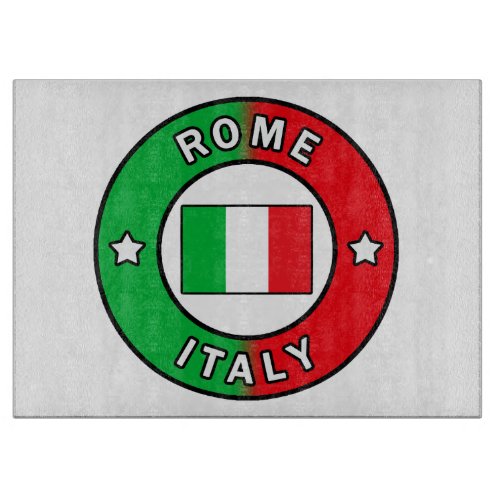 Rome Italy Cutting Board
