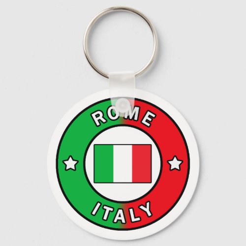Rome Italy Keychain