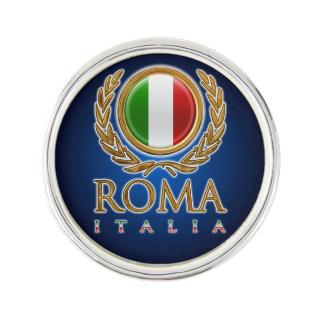 Rome, Italy Lapel Pin (Front)