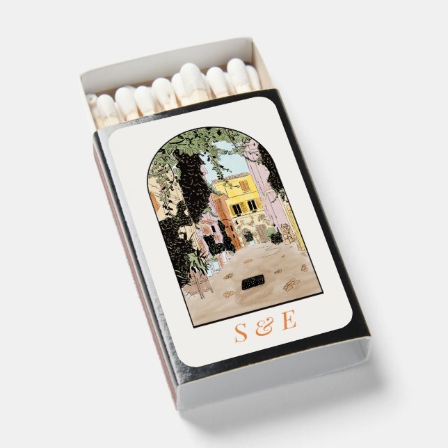 Rome Italy Matchboxes (Front Open)