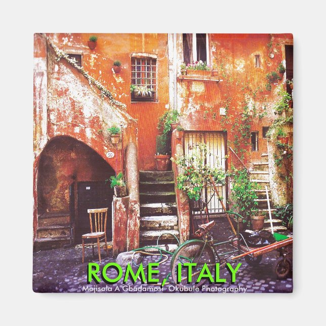 ROME, ITALY (Muyiwa Adetola Okubule ) Magnet (Front)