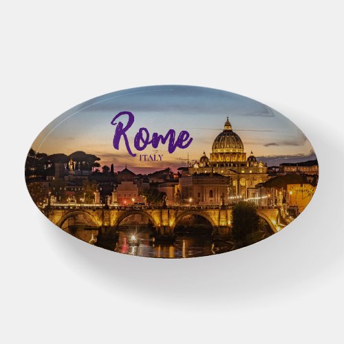 Rome Italy Paperweight St Peters Basilica