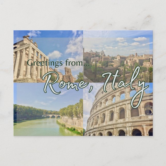 Rome, Italy Postcard (Front)