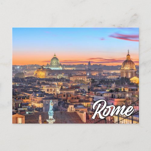 Rome Italy Postcard