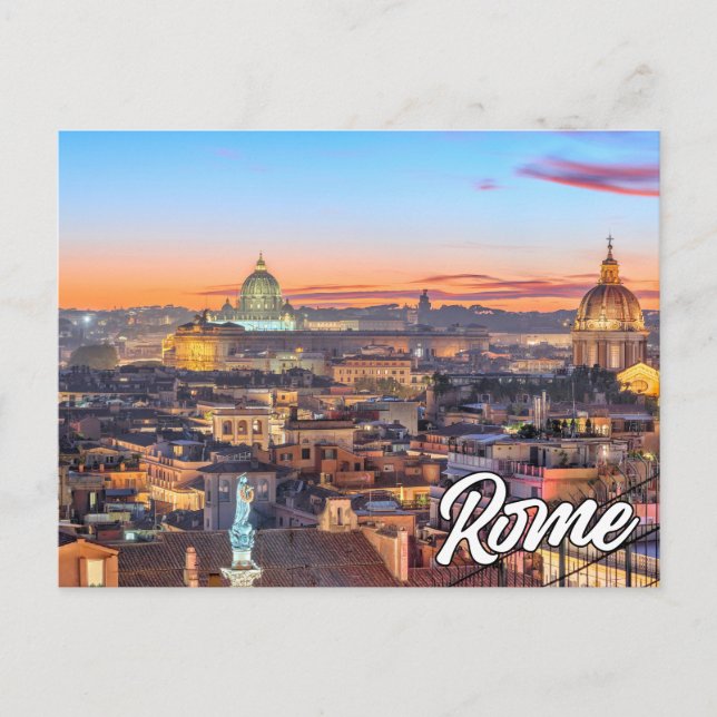 Rome, Italy Postcard (Front)