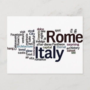 Rome Italy Postcard